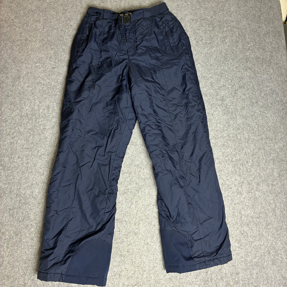 Columbia Snow Pants Girls Youth XL 18/20 Navy Insulated Ski Winter SG8380